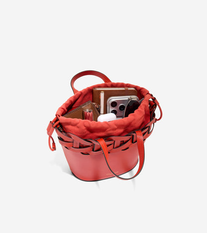 Women's Juliette Small Tote Crossbody Bag in Red | Cole Haan