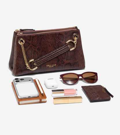 Women's Vivianne Crossbody Bag in Brown | Cole Haan
