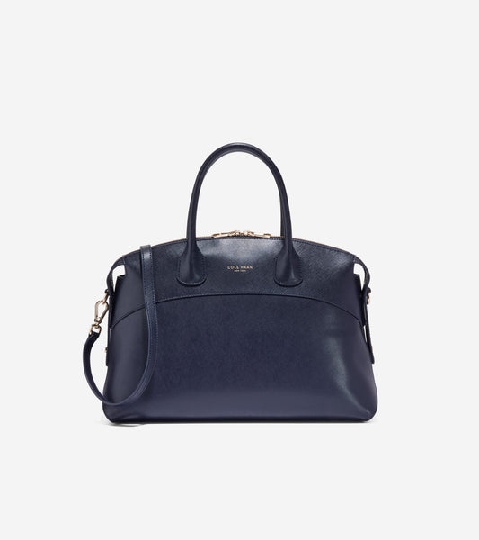 Women's Lady Satchel in Blue | Cole Haan