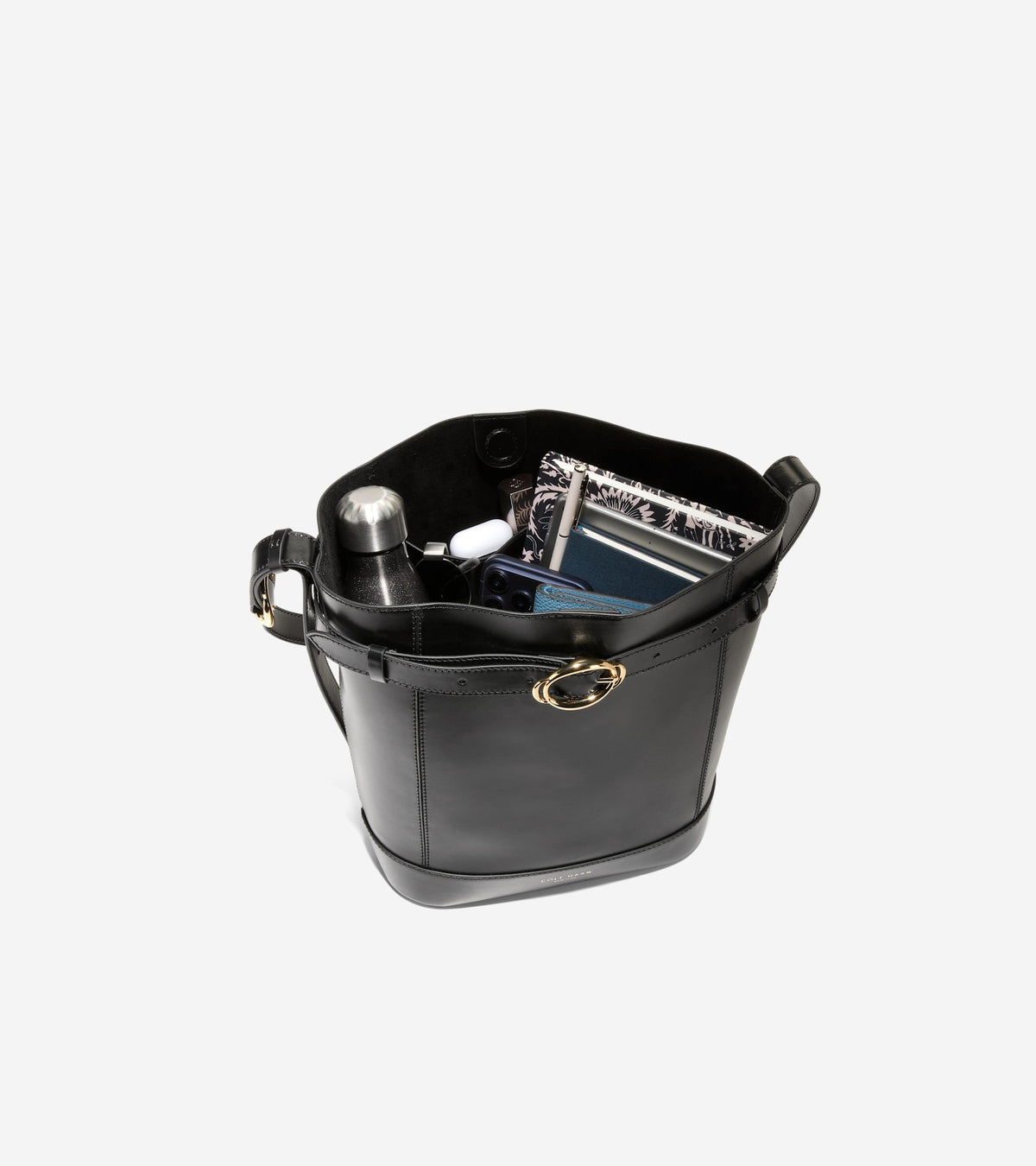 Women's Alexandria Bucket Bag in Black | Cole Haan