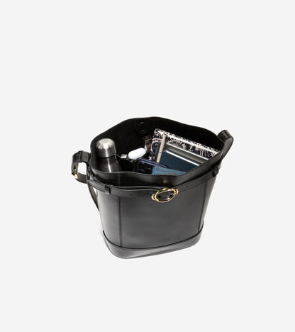 Women's Alexandria Bucket Bag in Black | Cole Haan