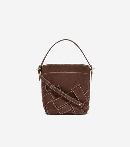 Women's Alexandria Small Bucket Crossbody Bag in Brown | Cole Haan