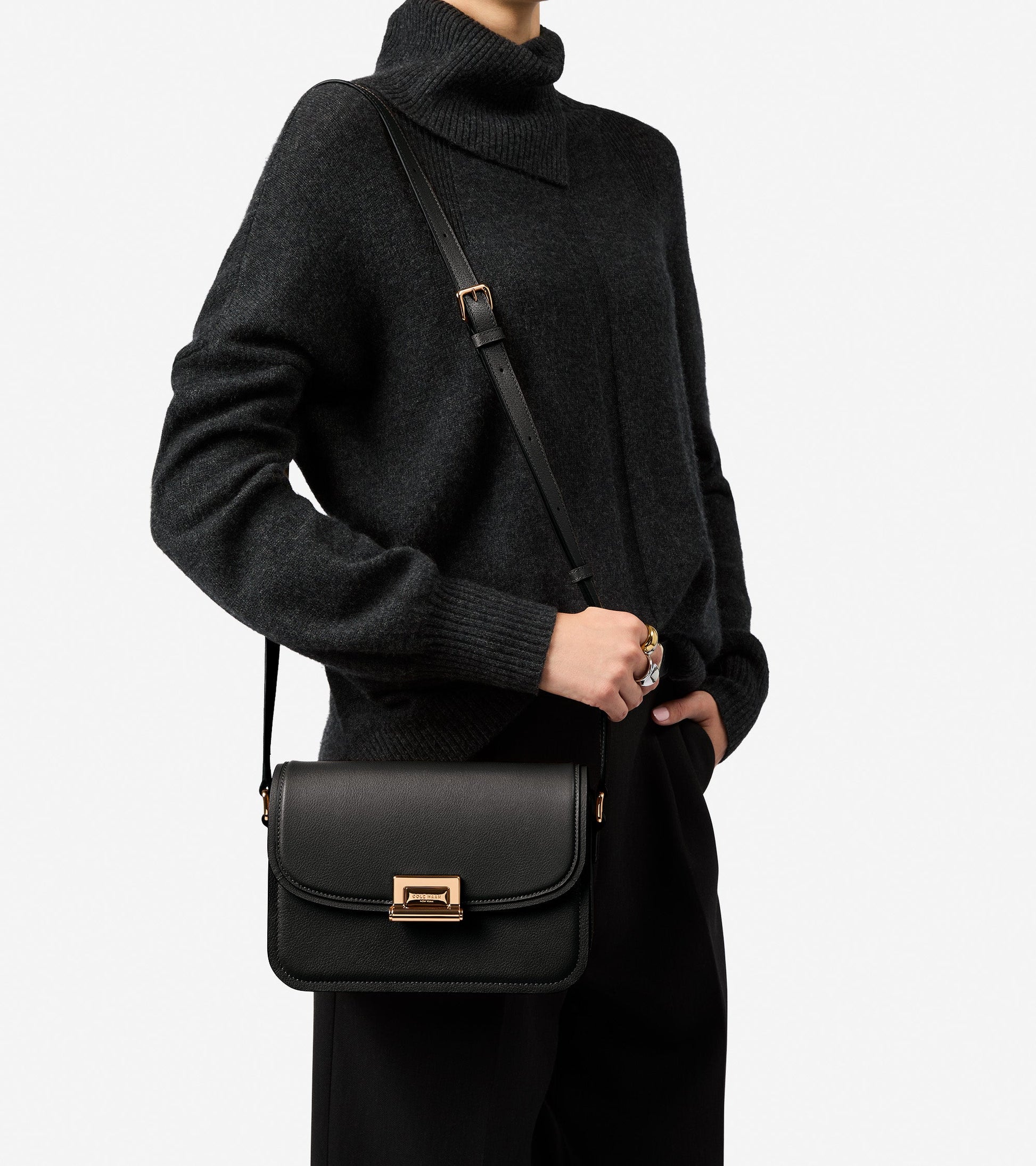 Women's Celeste Crossbody Bag in Black | Cole Haan