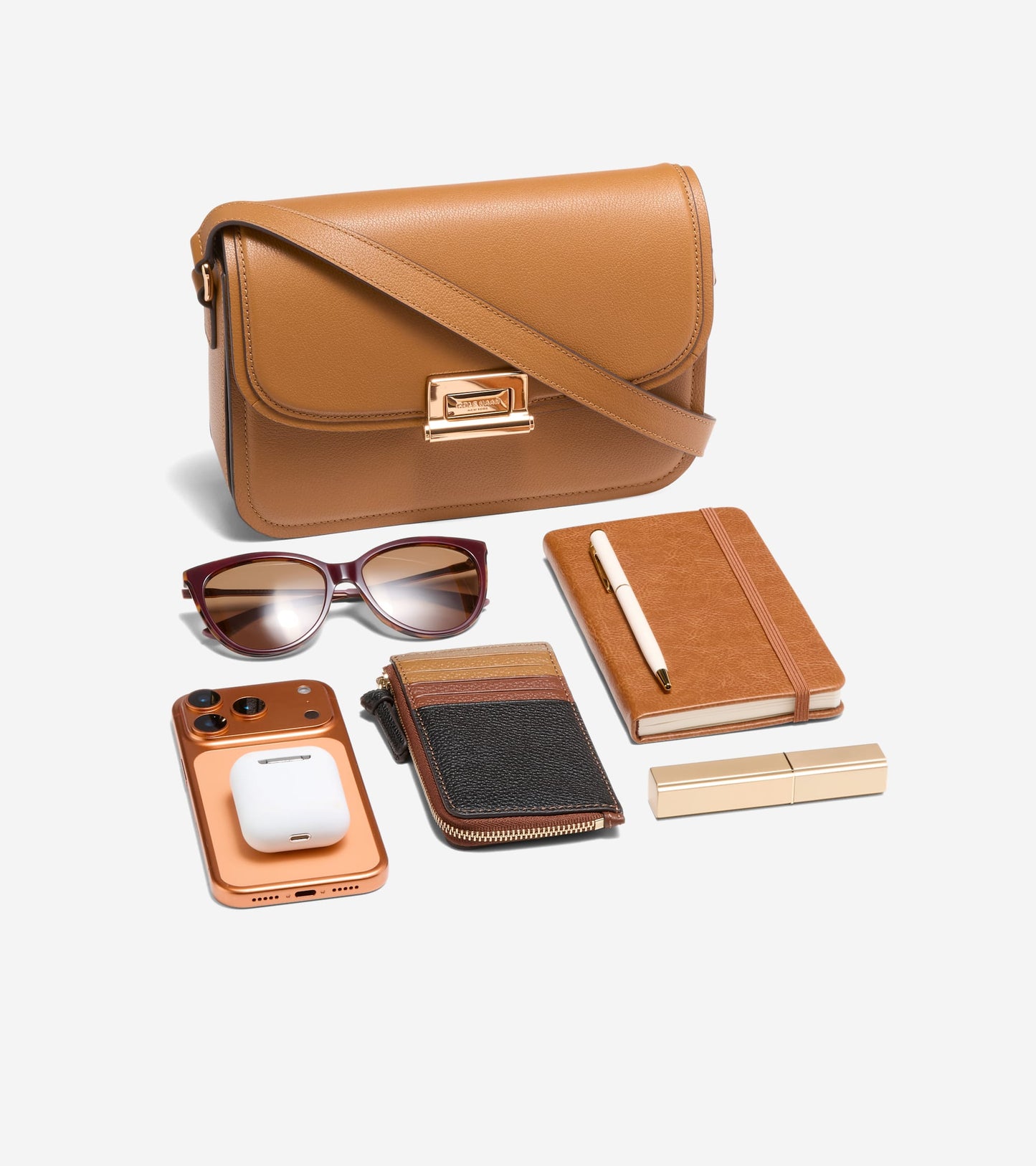 Women's Celeste Crossbody Bag in Brown | Cole Haan