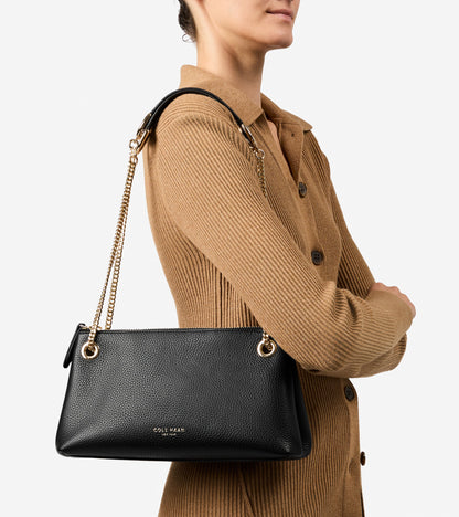 Women's Vivianne Crossbody Bag in Black | Cole Haan
