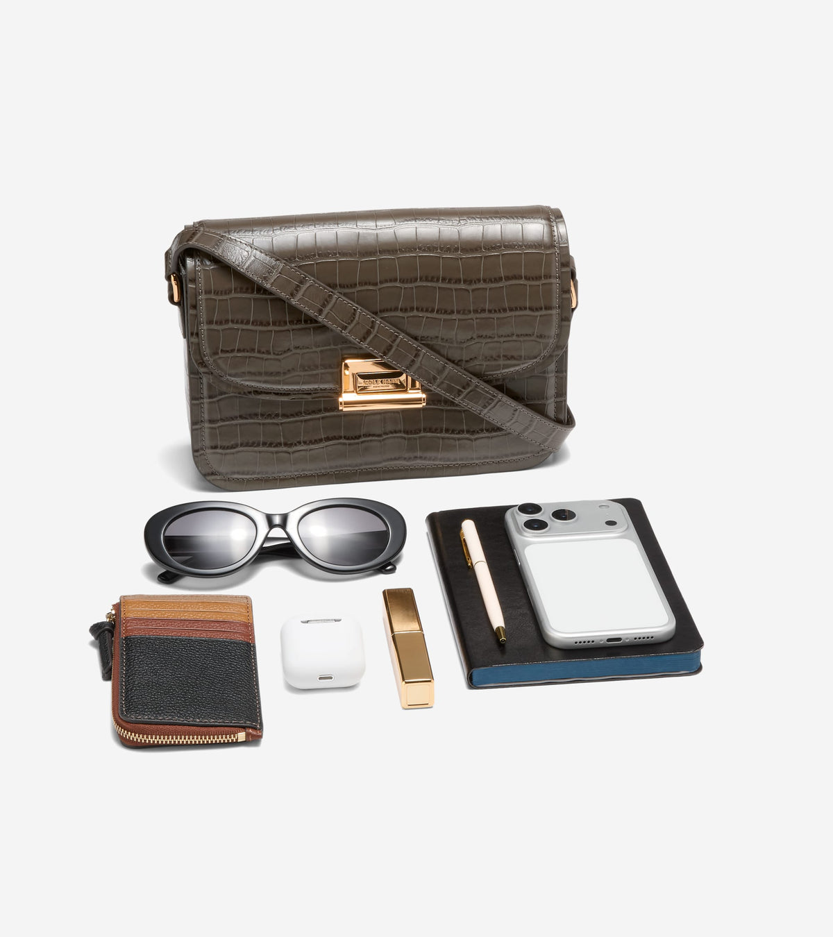 Women's Celeste Crossbody Bag in Green | Cole Haan