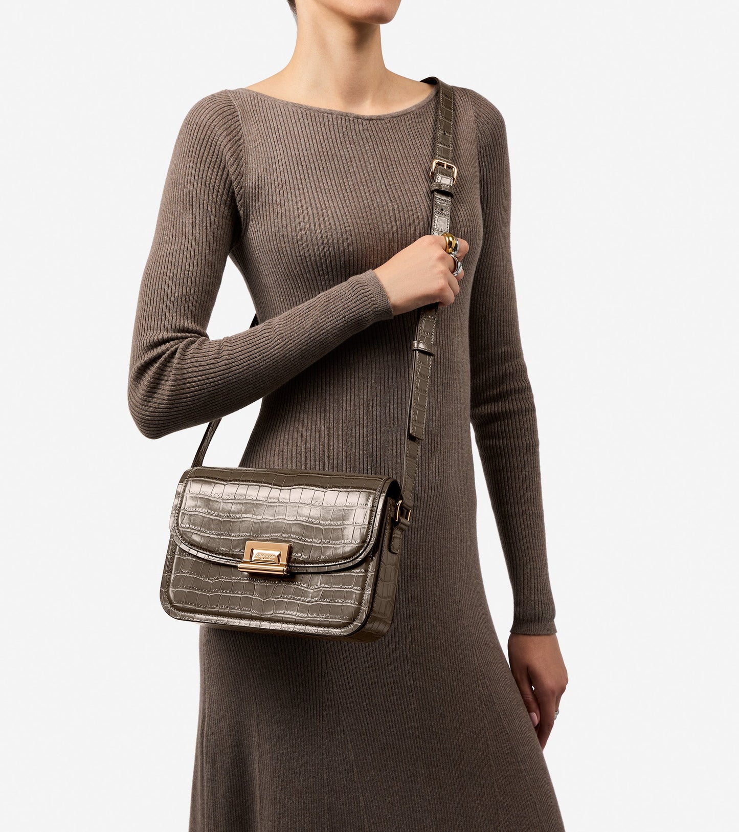 Women's Celeste Crossbody Bag in Green | Cole Haan