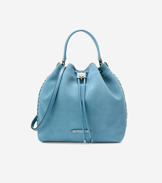 Women's Isabella Bucket Bag in Blue | Cole Haan