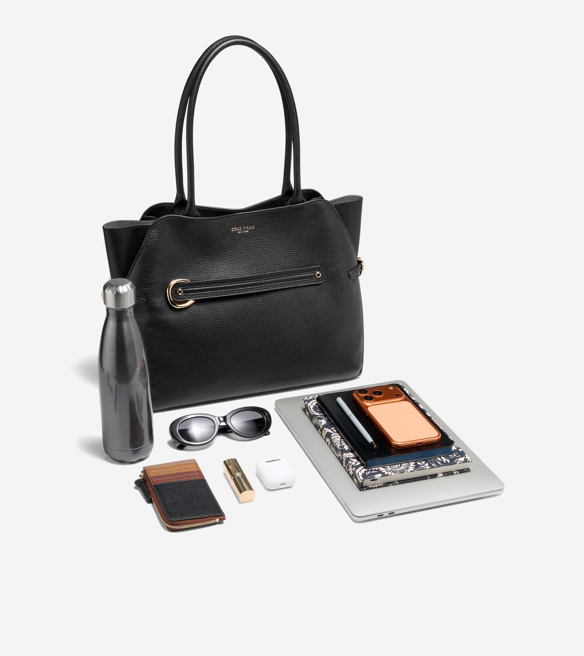 Women's Vivianne Tote Bag in Black | Cole Haan