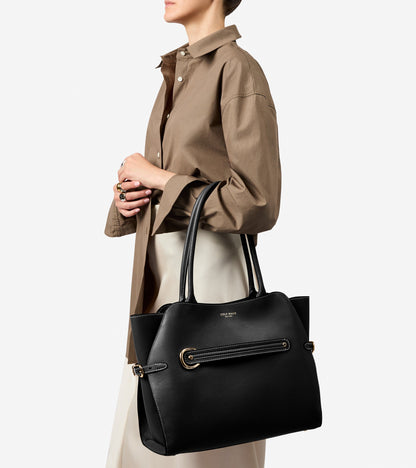 Women's Vivianne Tote Bag in Black | Cole Haan