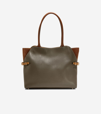 Women's Vivianne Tote Bag in Green | Cole Haan