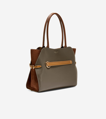 Women's Vivianne Tote Bag in Green | Cole Haan