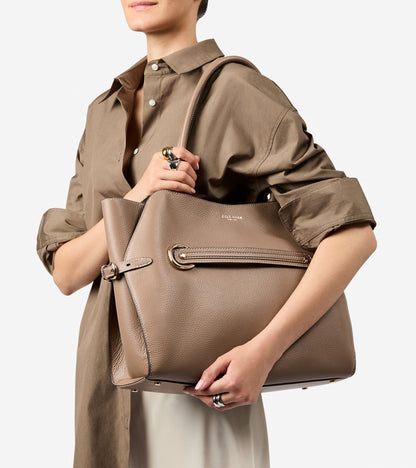 Women's Vivianne Tote Bag in Beige | Cole Haan