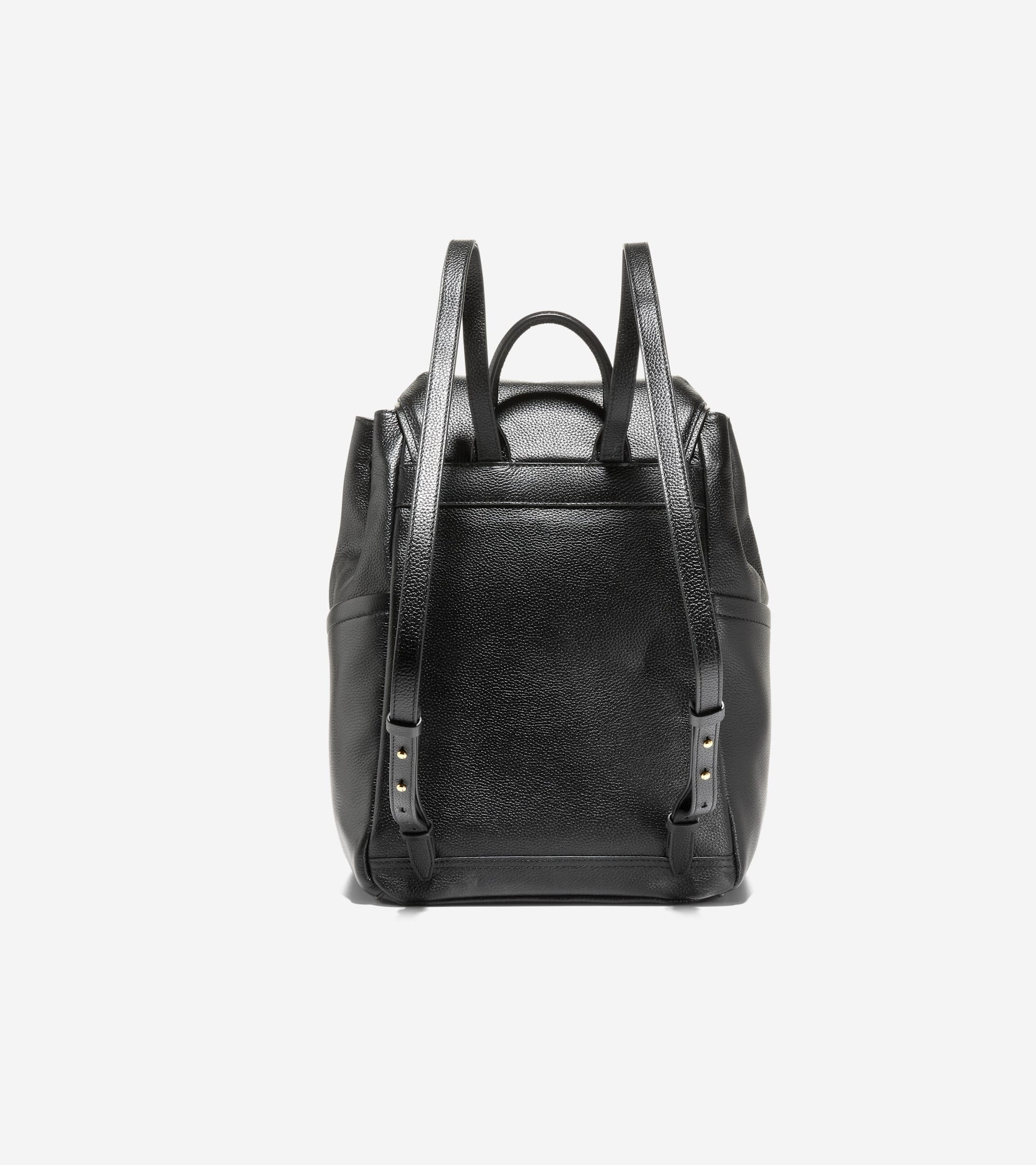 Women's Alexandria Flap Medium Backpack in Black | Cole Haan