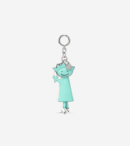 Women's Lady Liberty Key Fob Bag Charm in Blue | Cole Haan