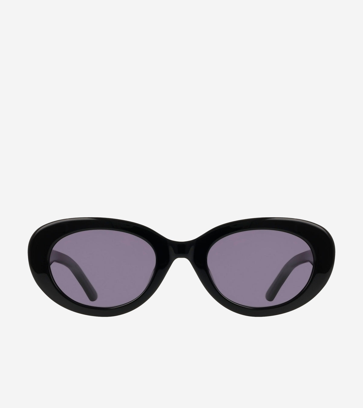 Women's Bold Oval Sunglasses in Black | Cole Haan