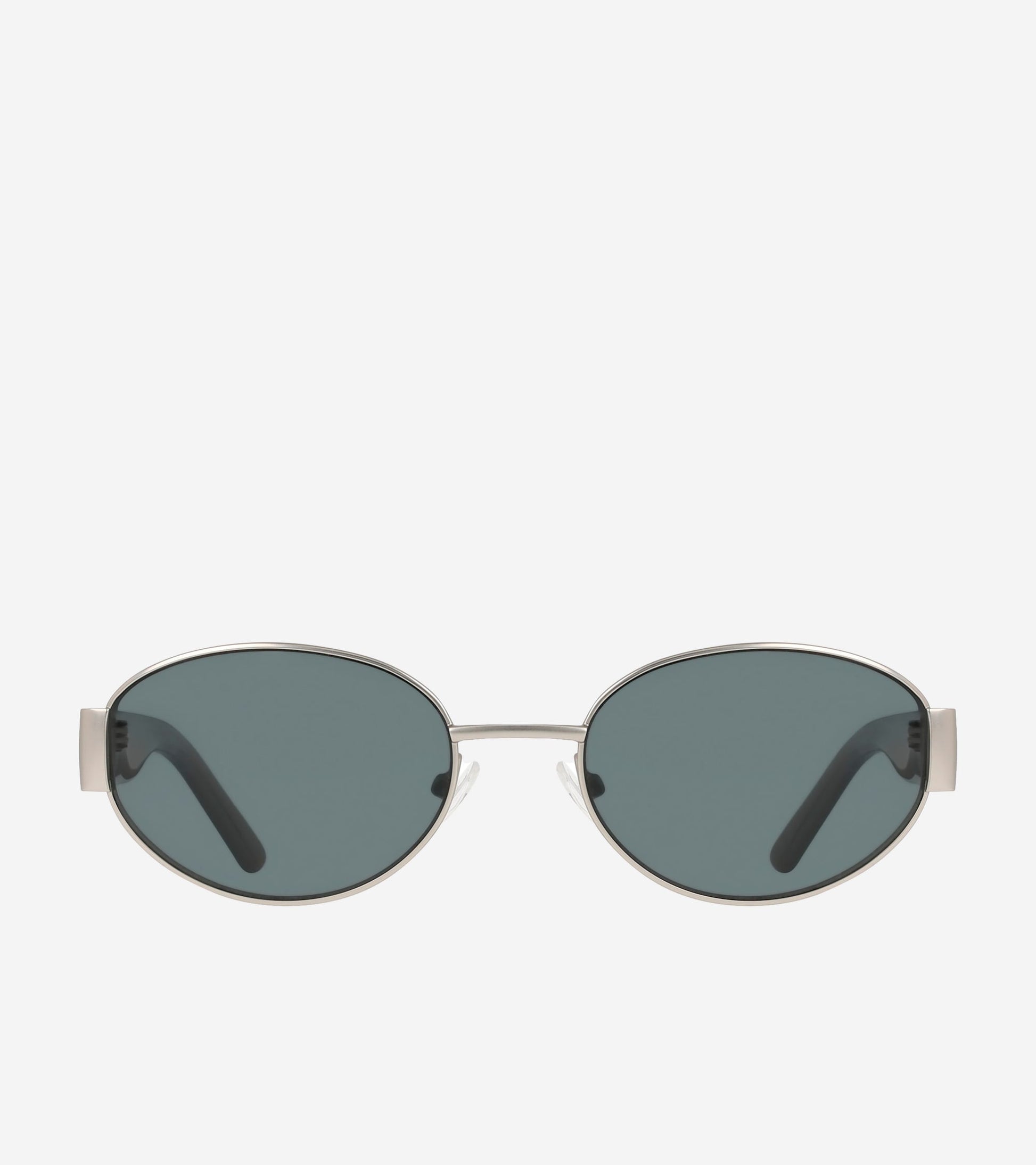 Women's Luxe Oval Sunglasses in Silver | Cole Haan