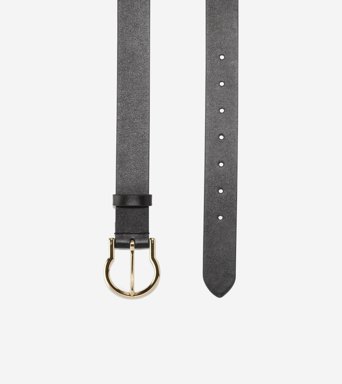 Women's 32MM Hinged Buckle Belt in Black | Cole Haan