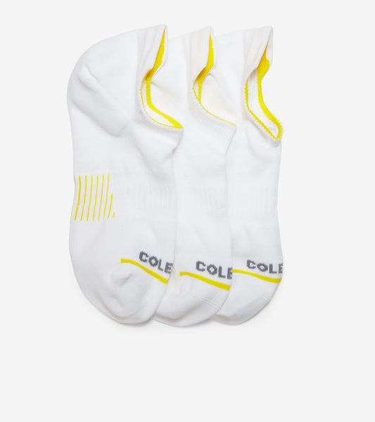 Women's ZERØGRAND 3-Pair Liner Socks in White | Cole Haan