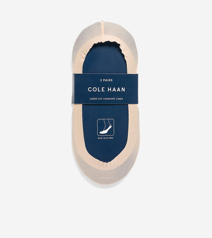 Women's Laser Cut Liner - 2 Pack in Beige | Cole Haan