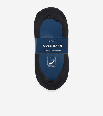 Women's Laser Cut Liner - 2 Pack in Black | Cole Haan