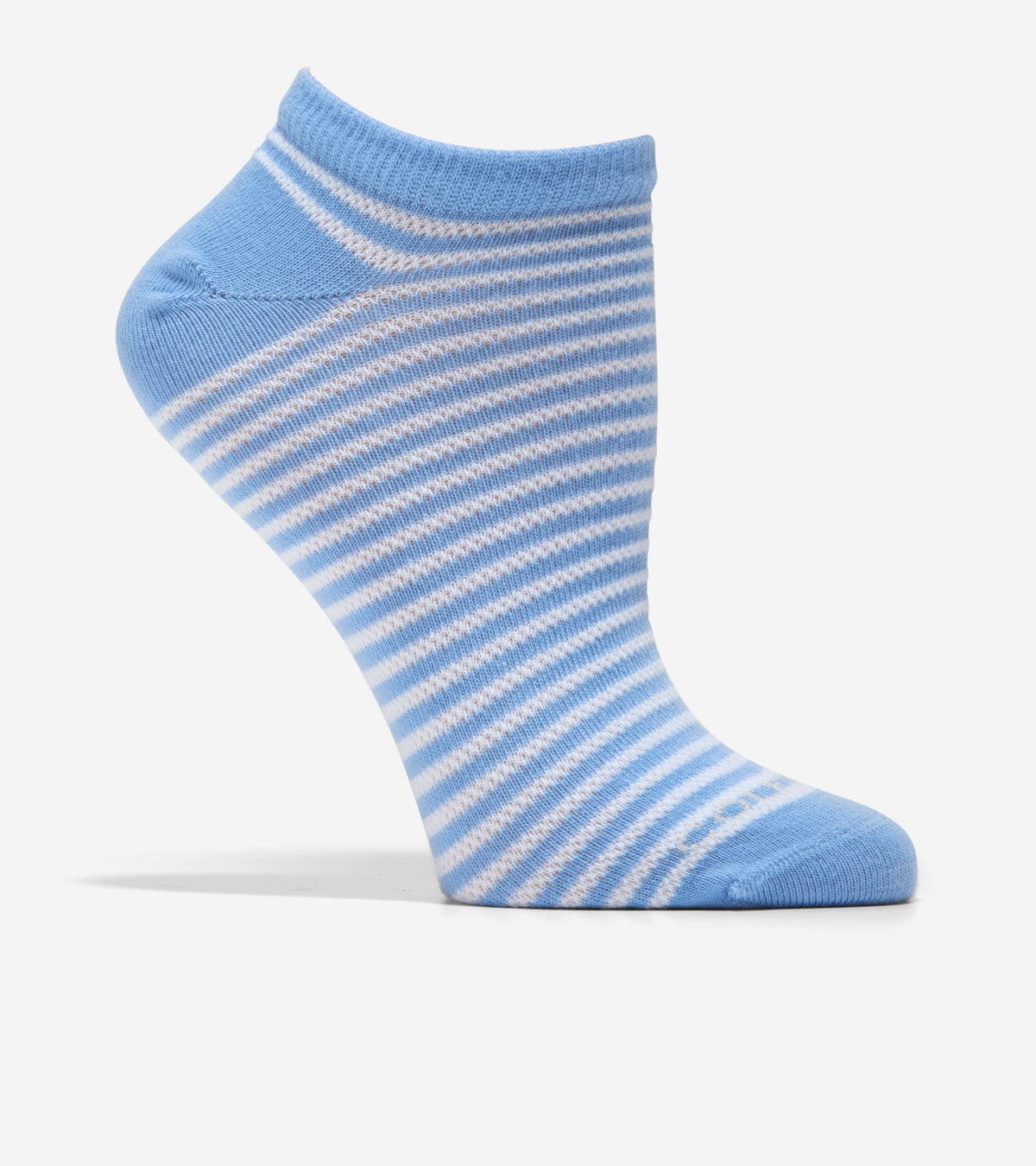 Women's 3-Pair Textured Stripe Super Soft Low Cut Socks in Green | Cole Haan