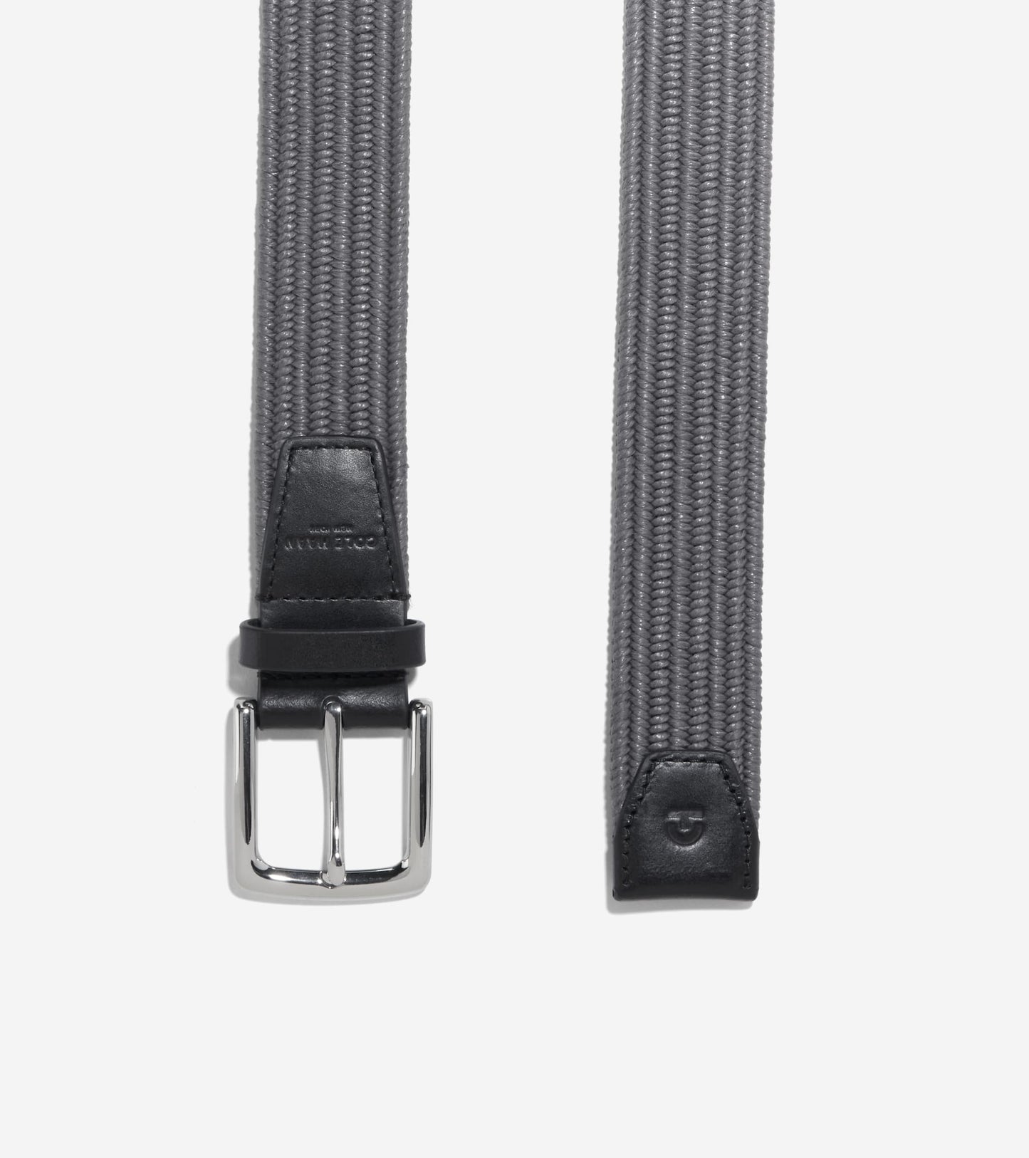 Men's 35MM Stretch Web Belt in Grey | Cole Haan