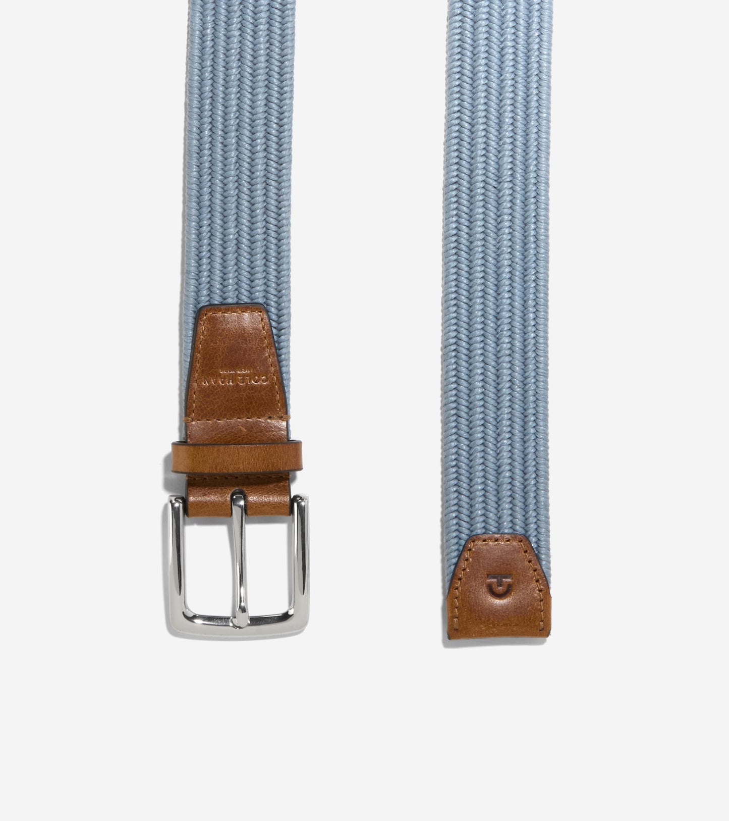 Men's 35MM Stretch Web Belt in Blue | Cole Haan