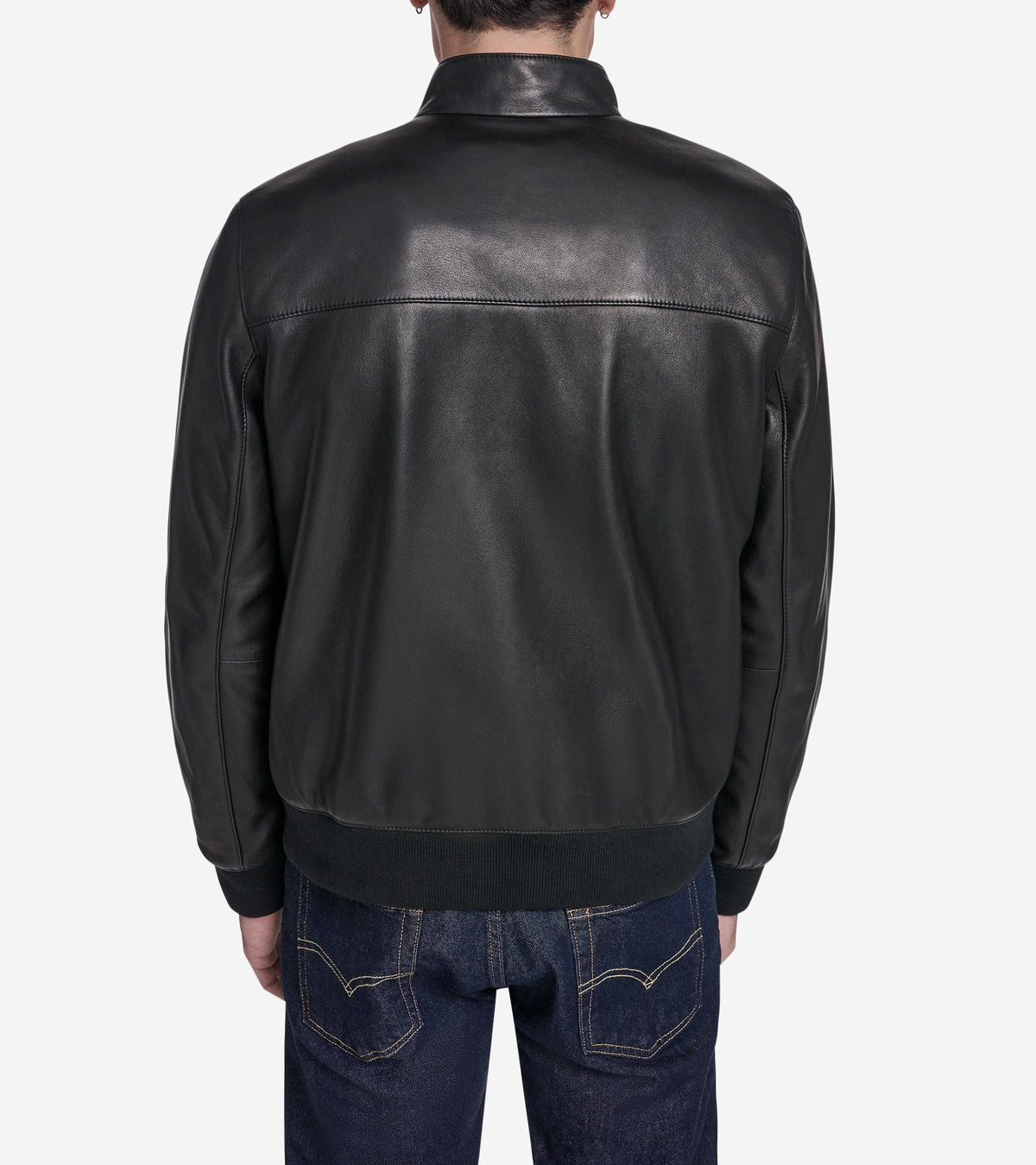 Men's Bomber Jacket in Black | Cole Haan