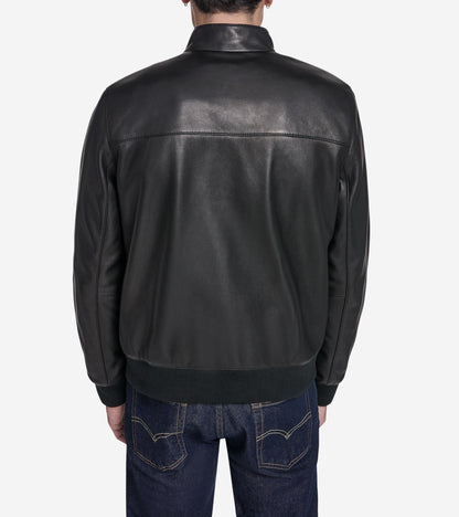 Men's Bomber Jacket in Black | Cole Haan