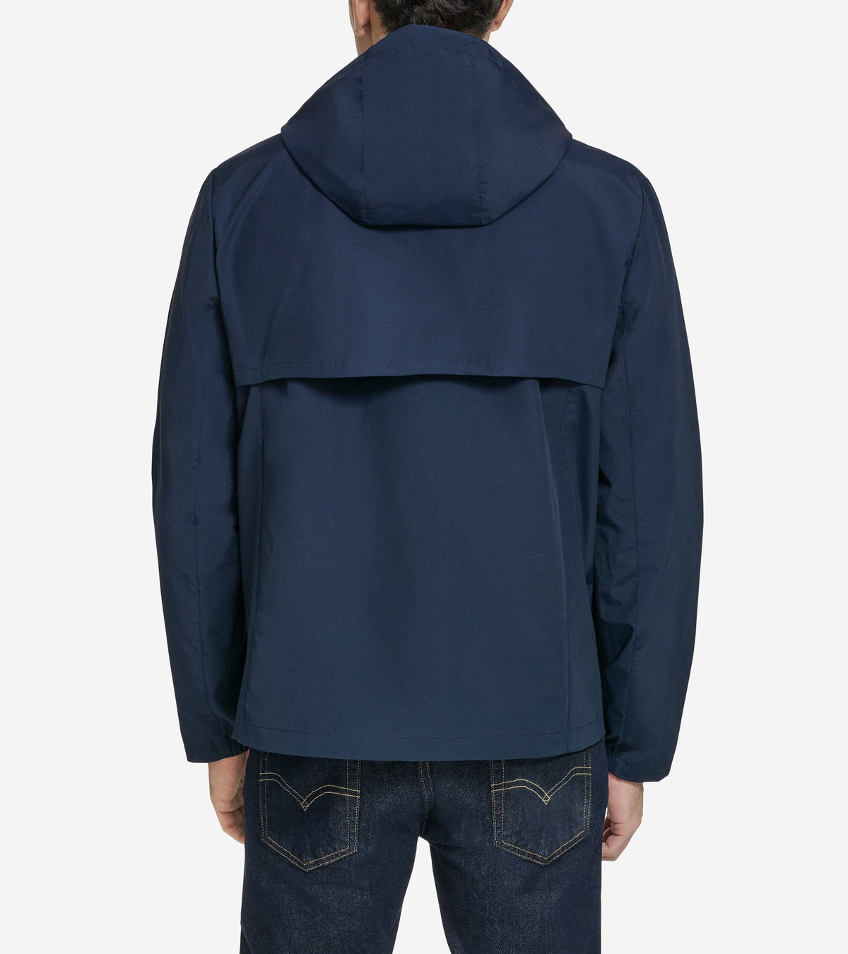 Men's Packable Running Rain Jacket in Blue | Cole Haan