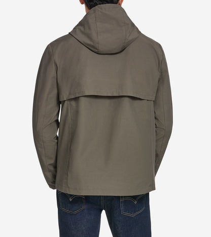 Men's Packable Running Rain Jacket in Green | Cole Haan