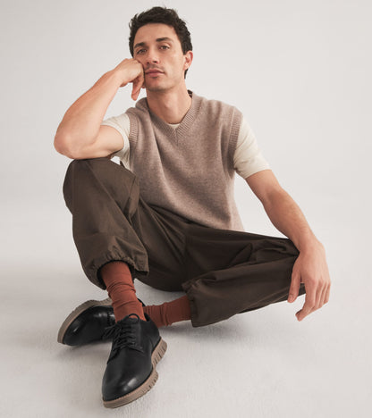 Men's ZERØGRAND Remastered Plain Toe Oxfords in Brown | Cole Haan