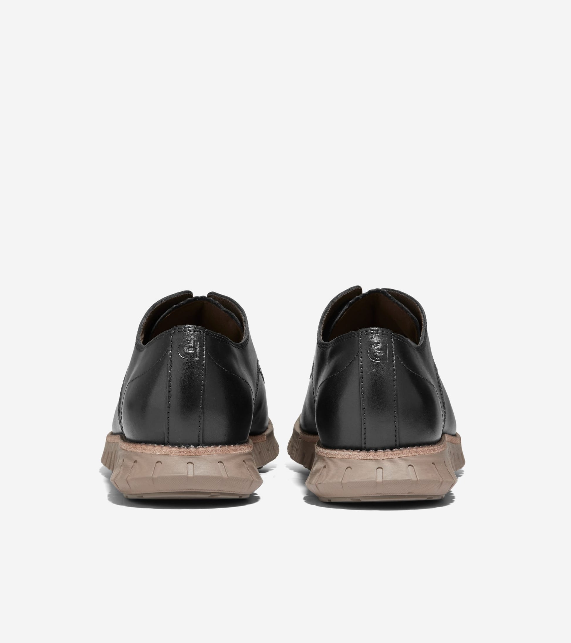 Men's ZERØGRAND Remastered Plain Toe Oxfords in Black | Cole Haan