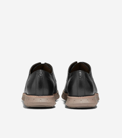 Men's ZERØGRAND Remastered Plain Toe Oxfords in Black | Cole Haan