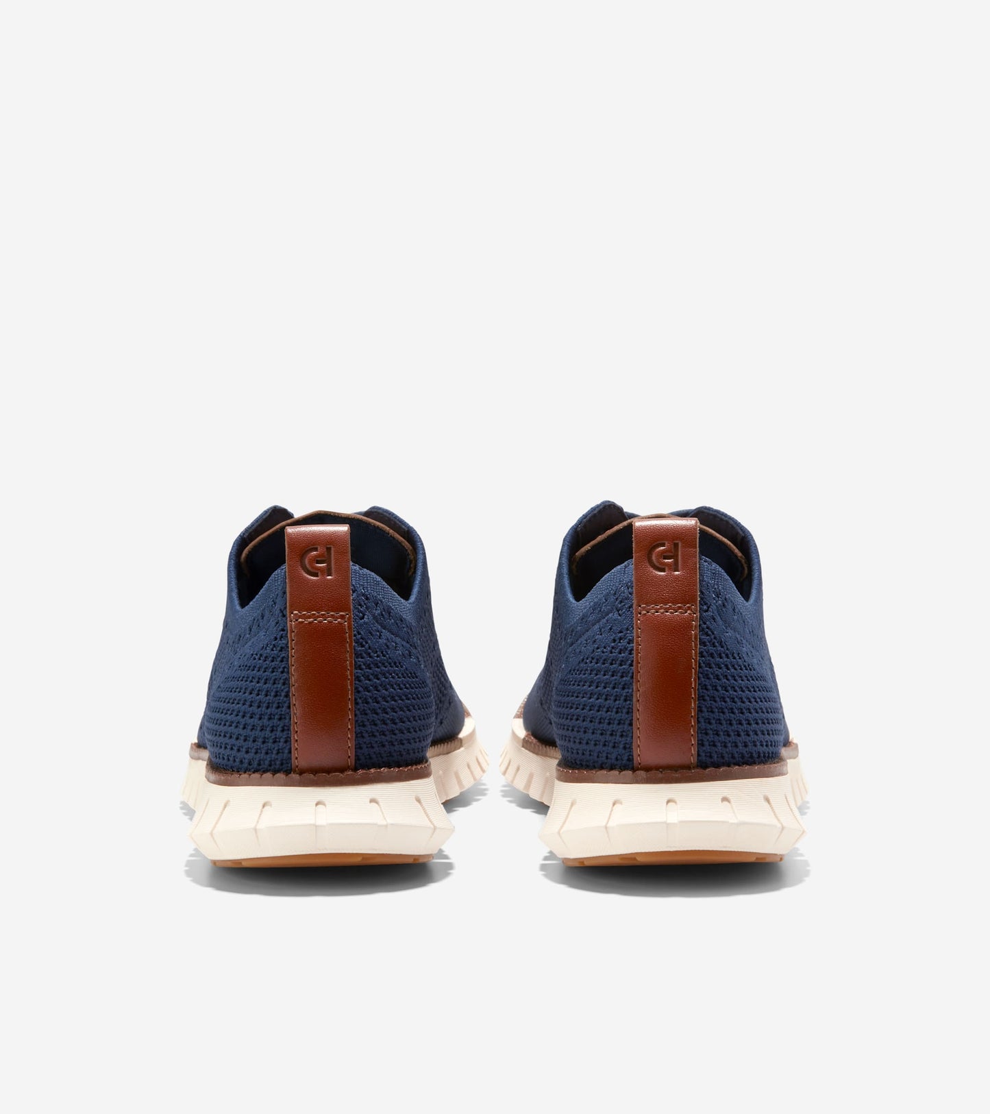 Men's ZERØGRAND Remastered Stitchlite™ Wingtip Oxfords in Blue | Cole Haan
