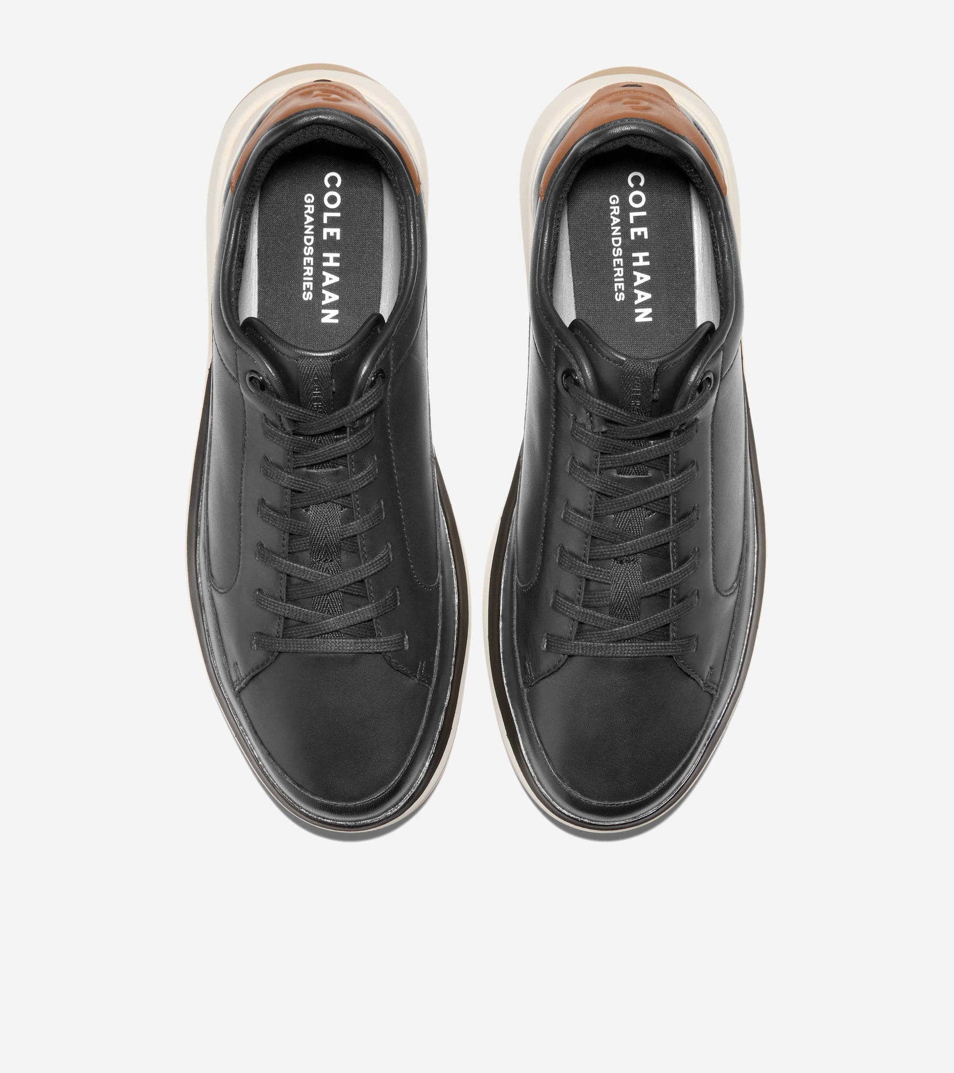 Men's GrandPrø All-Day Court Sneakers in Black | Cole Haan
