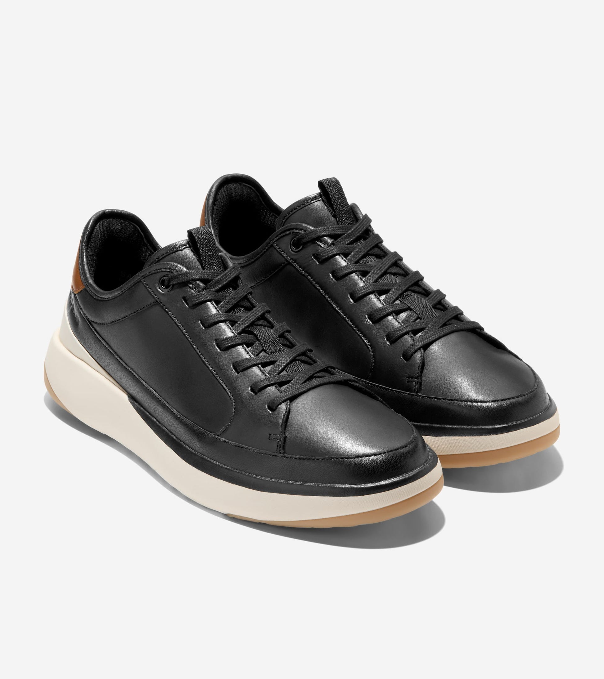 Men's GrandPrø All-Day Court Sneakers in Black | Cole Haan