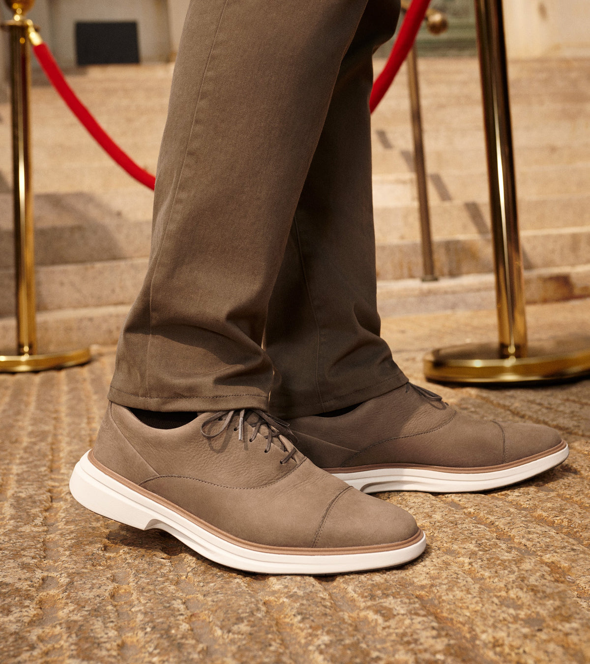 Men's ØriginalGrand CitySpectre Cap Toe Oxfords in Brown | Cole Haan