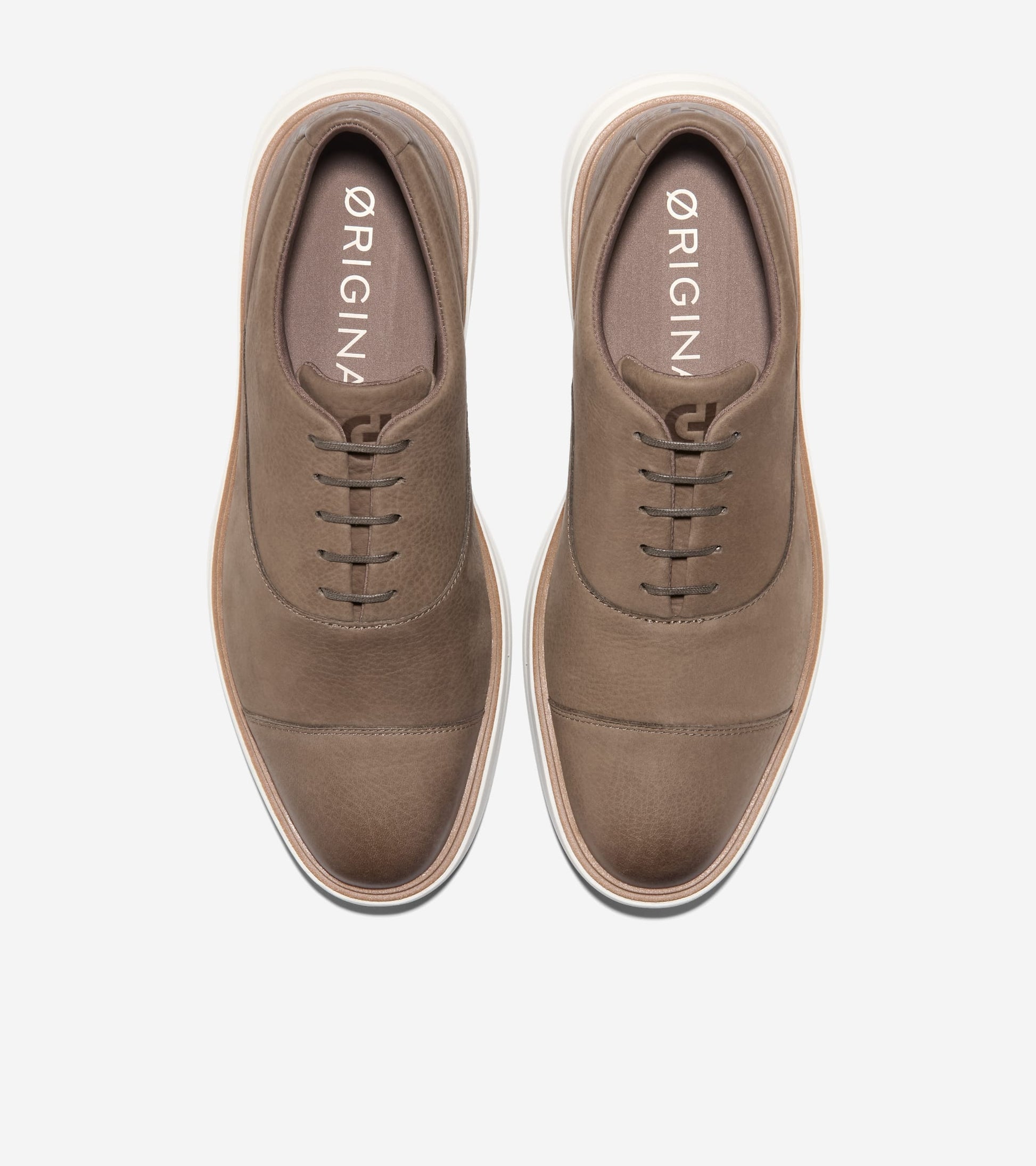 Men's ØriginalGrand CitySpectre Cap Toe Oxfords in Brown | Cole Haan
