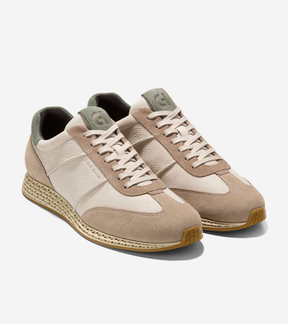 Men's GrandPrø SkyWeave™ Low-Profile Sneakers in Beige | Cole Haan