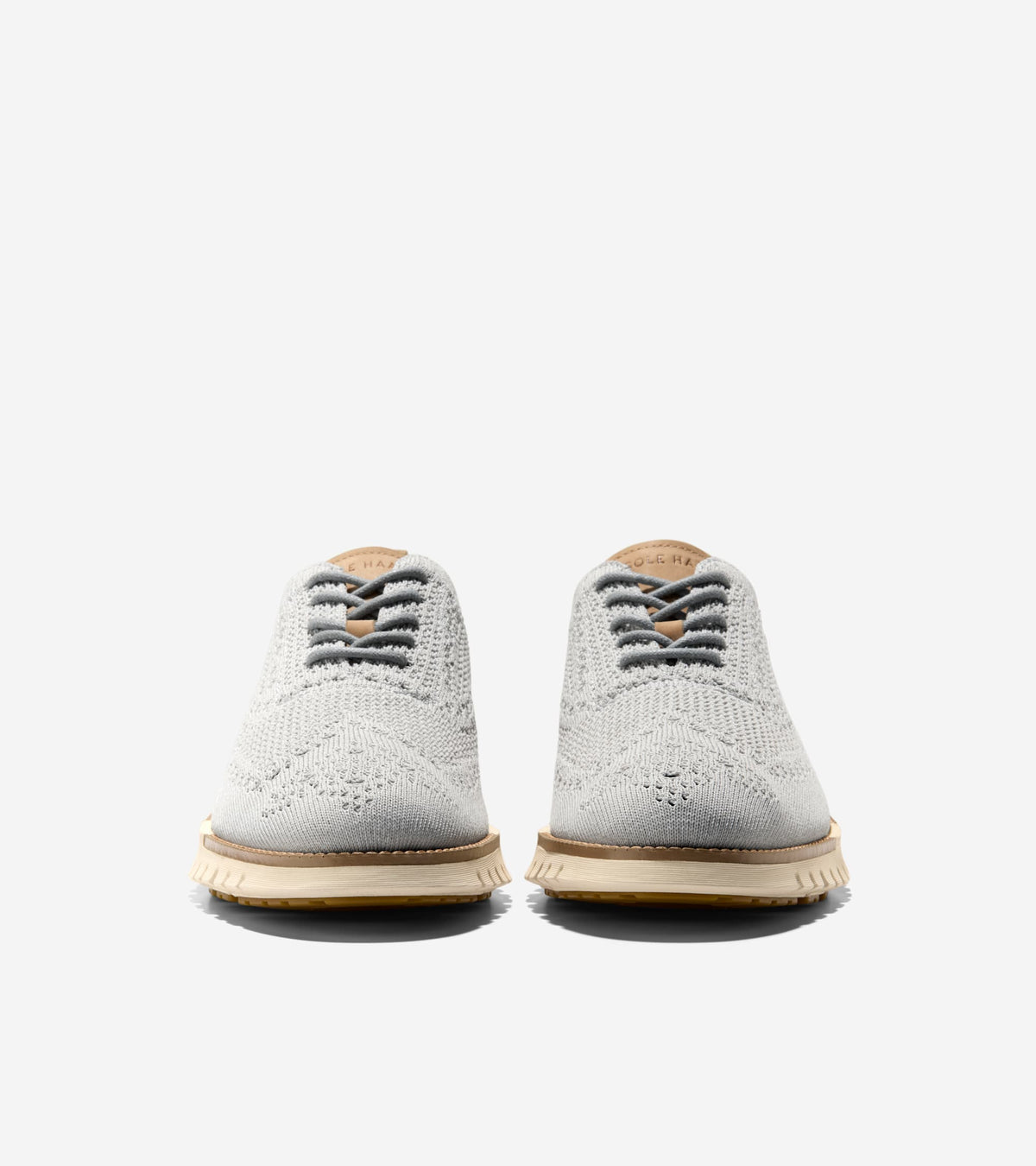 Men's ZERØGRAND Remastered Stitchlite™ Wingtip Oxfords in Grey | Cole Haan
