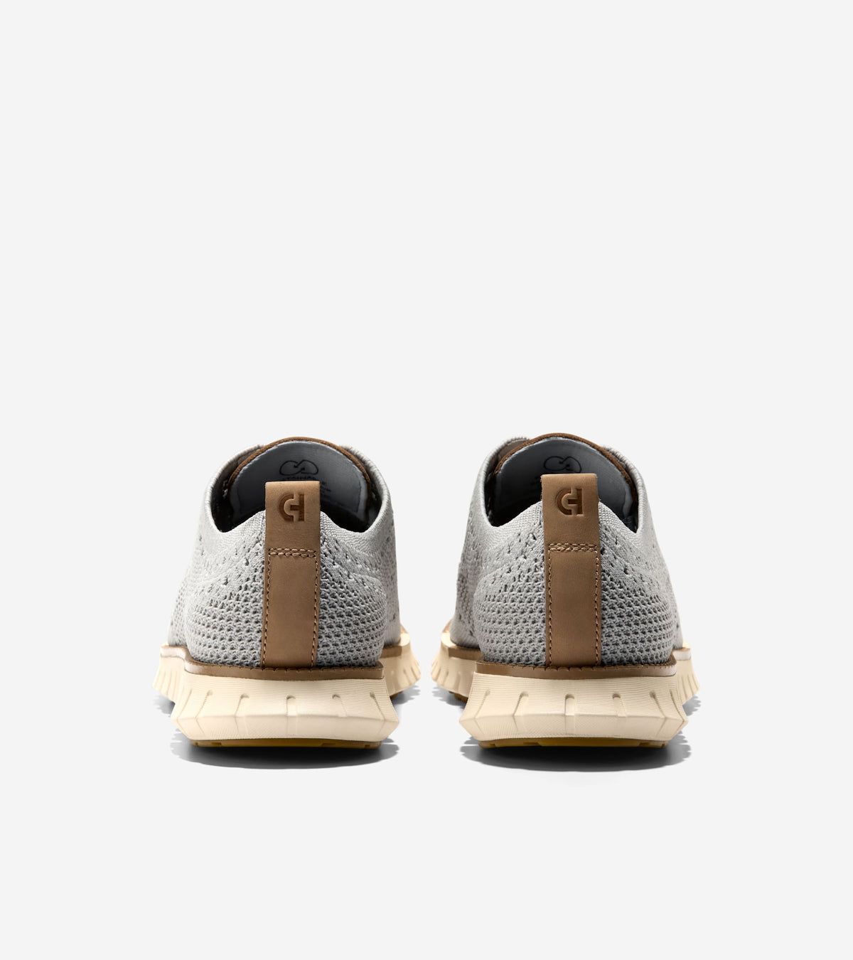 Men's ZERØGRAND Remastered Stitchlite™ Wingtip Oxfords in Grey | Cole Haan