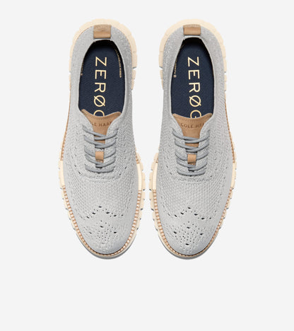 Men's ZERØGRAND Remastered Stitchlite™ Wingtip Oxfords in Grey | Cole Haan