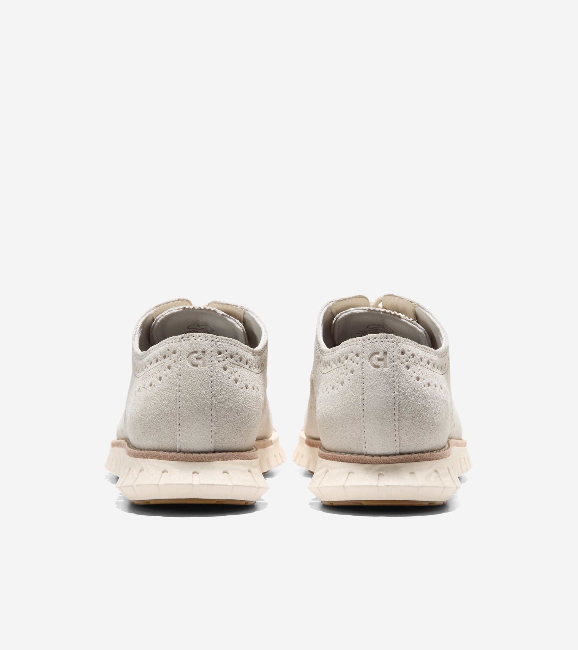 Men's ZERØGRAND Remastered Wingtip Oxfords in Beige | Cole Haan