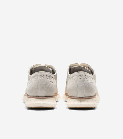 Men's ZERØGRAND Remastered Wingtip Oxfords in Beige | Cole Haan