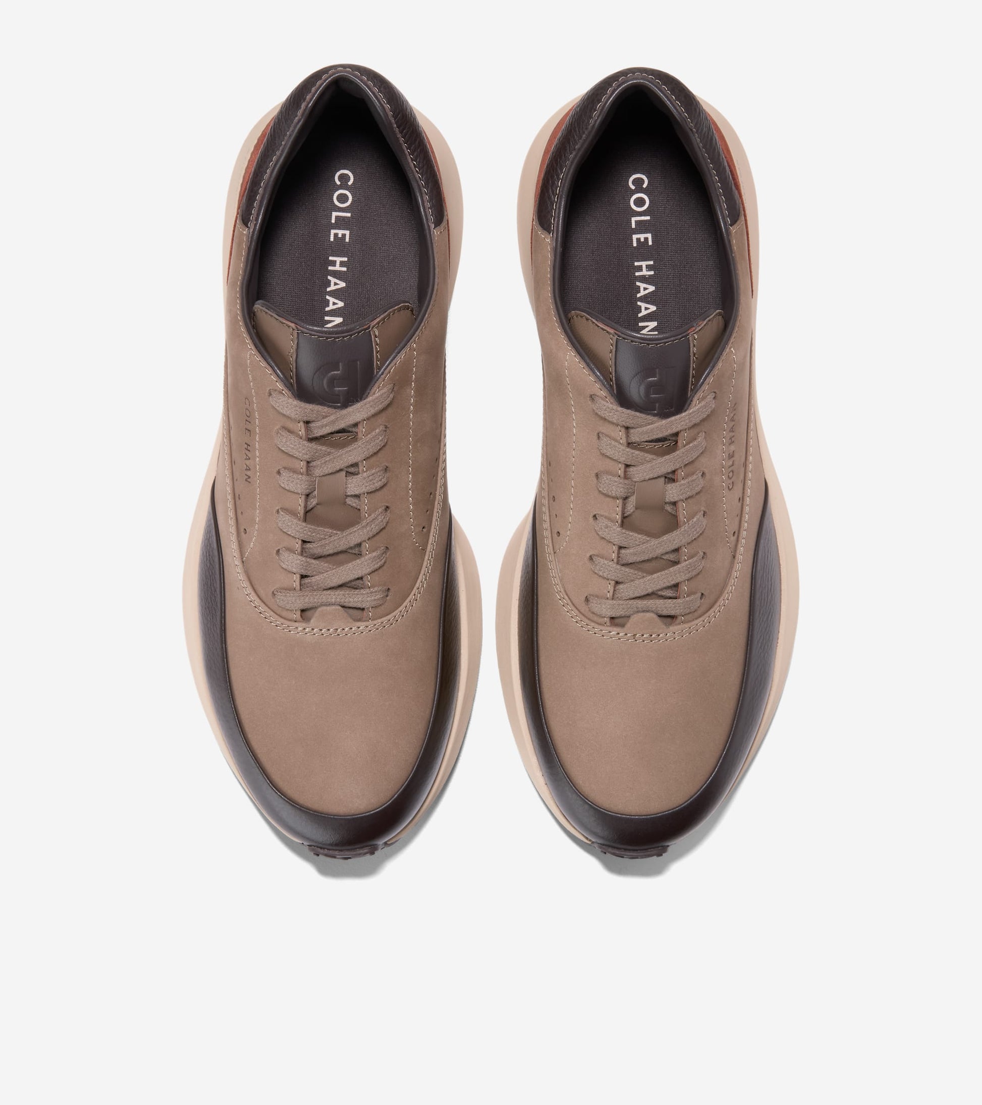 Men's Grandprø Luxe Mile Sneakers in Brown | Cole Haan