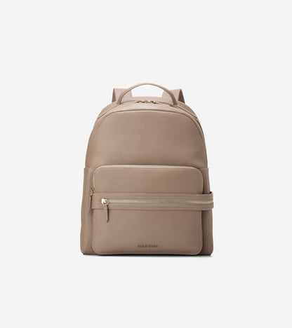 Women's Davis Leather Backpack in Beige | Cole Haan
