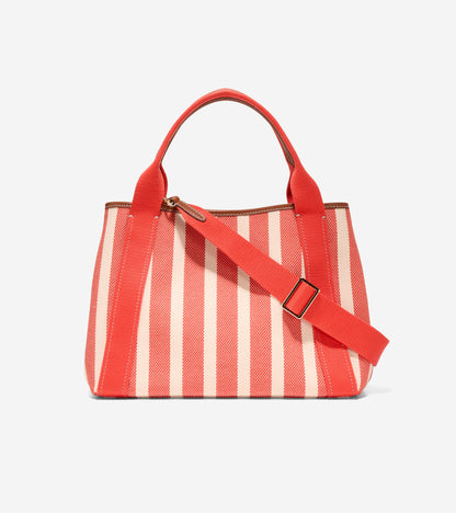 Women's Amagansett Canvas Tote Bag in Red | Cole Haan