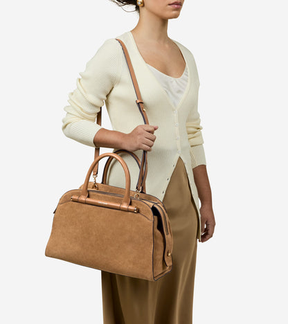 Women's Catherine Medium Satchel in Brown | Cole Haan
